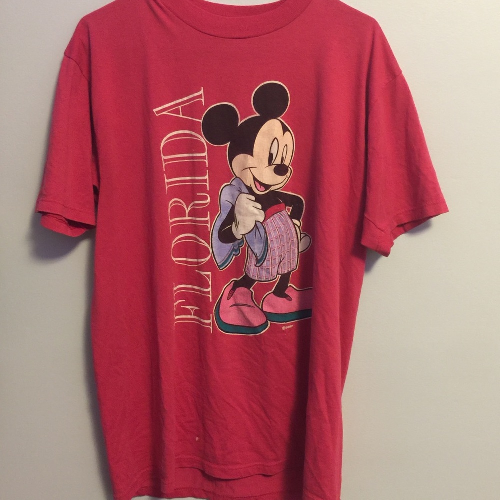 Florida Mickey Mouse Large Tee
